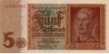 Germany 5 1942 UNC P-186/a2